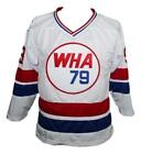 Custom Name  Wha Retro Hockey Jersey New White Wayne Gretzky Any Size
