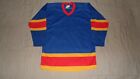Vintage Colorado Rockies Blue CCM Youth Size Large NHL Hockey Jersey