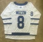 NEW Jake Muzzin 8 Toronto Maple Leafs Adidas Away Jersey Size Mens Large 52