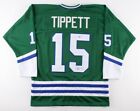 Dave Tippett Signed Hartford Whalers Jersey Beckett COA NHL