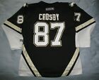 Sidney Crosby Kids Pittsburgh Penguins Black CCM Jersey Boys XL Youth