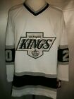 Luc Robitaille Los Angeles Kings White 1992 98 Throwback CCM NHL Jersey Large