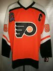 Eric Lindros Philadelphia Flyers Orange 1997 Stanley Cup CCM NHL Jersey XL