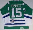Dave Tippett signed Hartford Whalers jersey autographed JSA