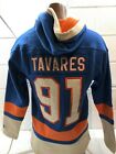 New York Islanders John Tavares Mens Small Jersey Sweatshirt Old Time Hockey NEW