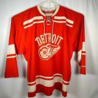 Reebox Sz XXL NHL Classic Detroit Red Wings Hockey Jersey Has Flaws