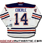 JORDAN EBERLE EDMONTON OILERS NEW AWAY JERSEY REEBOK RBK 7185 PREMIER