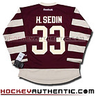 HENRIK SEDIN VANCOUVER MILLIONAIRES NEW HOME JERSEY REEBOK RBK 7185 PREMIER