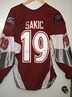 1998 Joe Sakic NHL All Star Vancouver Canucks Jersey sz 56