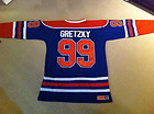 NEW Wayne Gretzky Oilers Jersey adult L stitched name  numbers