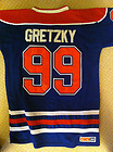NEW Wayne Gretzky Oilers Jersey adult XL stitched name  numbers
