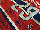 Montreal Canadiens Ken Dryden Career Stats jersey wth FREE CREST SZ 52
