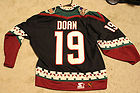 Starter Phoenix Coyotes Shane Doan Jersey Authentic 48 R FIght Strap Ultra Rare