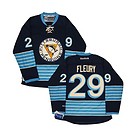 Marc Andre Fleury Penguins Mens Reebok Navy Blue Premier Jersey