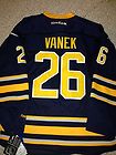 Thomas Vanek Reebok Premier Sabres Jersey Size Large NEW
