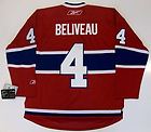 JEAN BELIVEAU MONTREAL CANADIENS REEBOK PREMIER JERSEY