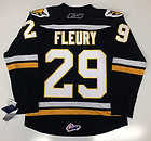 MARC ANDRE FLEURY CAPE BRETON SCREAMING EAGLES RBK PREMIER JERSEY SIZE LARGE