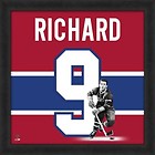 Maurice Richard Montreal Canadians 20x20 Framed Uniframe Jersey Photo