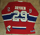 CCM VINTAGE HEROES 29 KEN DRYDEN 52 XL MONTREAL CANADIENS JERSEY SWEATER NEW