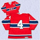 Jean Beliveau Montreal Canadiens Vintage 1955 Style Jersey Size XL