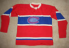 Vtg 1960S 70S MAURICE RICHARD 9 MONTREAL CANADIENS Hockey Jersey S Red