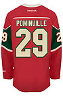 Minnesota Wild POMINVILLE 29 Home Reebok NHL Hockey Jersey SEWN TWILL
