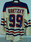 Rare Vintage WAYNE GRETZKY Edmonton Oilers Jersey SANDOW NHL Hockey Signed