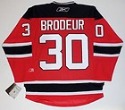 MARTIN BRODEUR NEW JERSEY DEVILS RBK JERSEY REAL