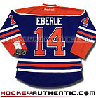 JORDAN EBERLE EDMONTON OILERS NEW HOME JERSEY REEBOK RBK 7185 PREMIER
