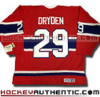 KEN DRYDEN MONTREAL CANADIENS 1971 JERSEY CCM VINTAGE RED