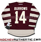 ALEX BURROWS VANCOUVER MILLIONAIRES NEW HOME JERSEY REEBOK RBK 7185 PREMIER