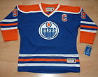 EDMONTON OILERS WAYNE GRETZKY 99 PREMIER HOCKEY JERSEY YOUTH L XL 1985 86