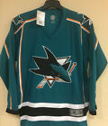 San Jose Sharks Mens Jersey Embroidered Reebok Jersey NHL Licensed