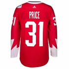 Adidas 2016 World Cup of Hockey Team Canada Carey Price Premier Jersey NEW