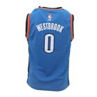 Oklahoma City Thunder NBA Adidas Youth Kids Size Russell Westbrook Jersey New