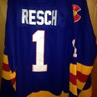 HOCKEY LEGEND NHL JERSEY COLORADO ROCKIES 9 LANNY McDONALD 1 GLEN RESCH
