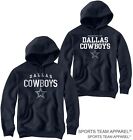 DALLAS COWBOYS JERSEY NAVY BLUE HOODIE SWEATSHIRT
