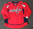 New Washington Capitals Red Authentic Team Issued Reebok Edge 20 Hockey Jersey