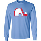 Quebec Nordiques Retro Hockey Jersey Logo IHL 1970S SeventiesG240 Gildan