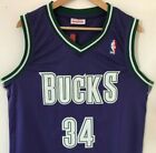 Ray Allen Milwaukee Bucks Replica Throwback Stitched Jersey Mens Sizes S XL