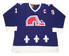 1990s Quebec Nordiques Customized Hockey Jersey Sweater