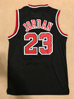 Michael Jordan 23 Throwback Chicago Bulls Black Mens Jersey