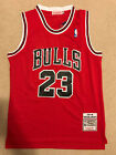 Michael Jordan 23 Throwback Chicago Bulls Red Mens Jersey
