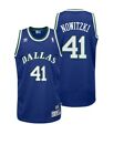 NWT Dirk Nowitzski 41 Dallas Mavericks Stitched Hardwood Classic Jersey