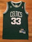 Larry Bird 33 Throwback Boston Celtics Green Mens Jersey