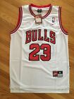 Michael Jordan Hardwood Throwbacks 23 White Chicago Bulls Kids Youth Jersey