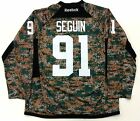 TYLER SEGUIN DALLAS STARS REEBOK CAMO CAMOUFLAGE JERSEY