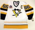 MARIO LEMIEUX PITTSBURGH PENGUINS 1991 STANLEY CUP CCM VINTAGE JERSEY