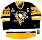SIDNEY CROSBY PITTSBURGH PENGUINS 2016 STANLEY CUP REEBOK PREMIER JERSEY NEW