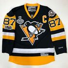 SIDNEY CROSBY PITTSBURGH PENGUINS 2017 STANLEY CUP REEBOK PREMIER JERSEY NEW